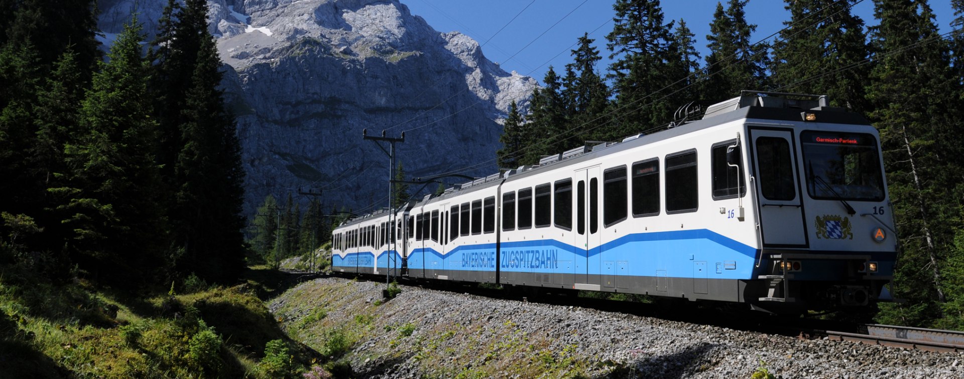 Zugspitzbahn in summer, © Tourist Info