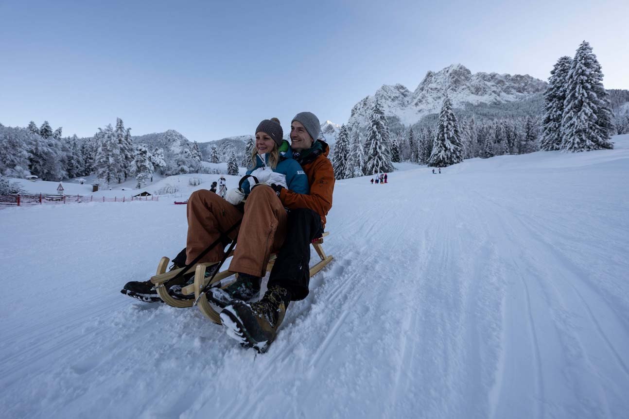 Winterspaß in Grainau, © Zugspitzdorf Grainau - Ehn