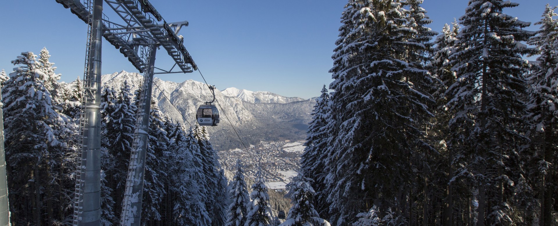 Hausbergbahn im Winter - Garmisch Classic, © Bayerische Zugspitzbahn - Foto Fend