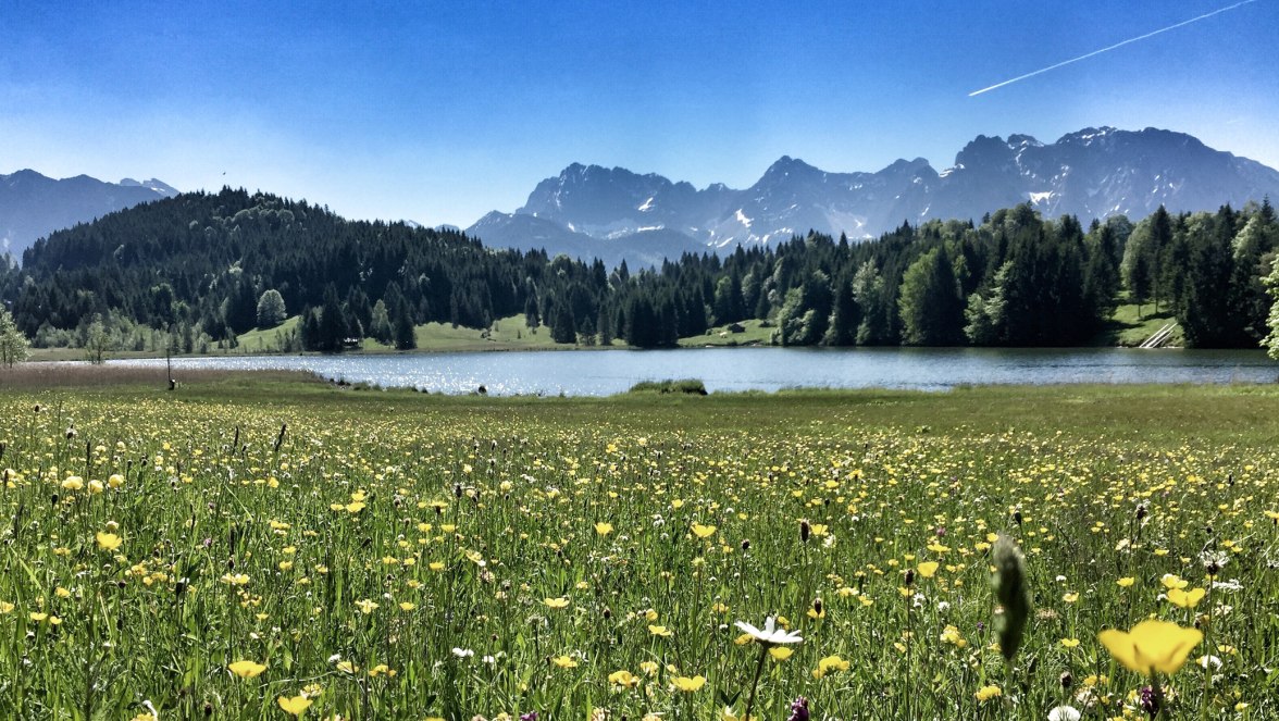 Geroldsee bei Krün, © Touristinformation Grainau - Foto Mangold