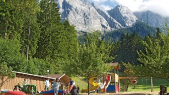 Spielplatz an der Eibseealm