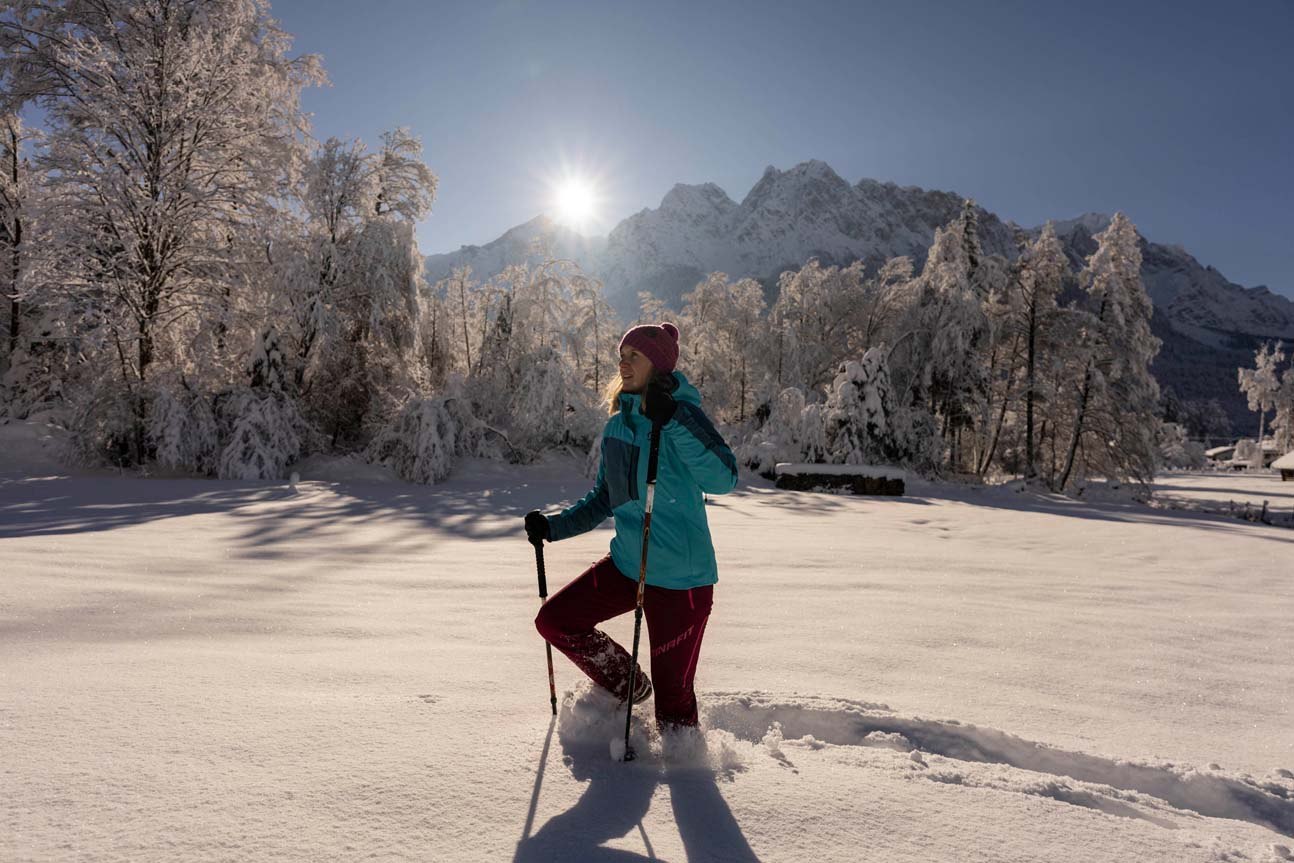 Schneeschuhwandern im Zugspitzdorf Grainau, © Zugspitzdorf Grainau - Ehn