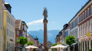 Pedestrian zone in Murnau, © Das Blaue Land - Simon Bauer