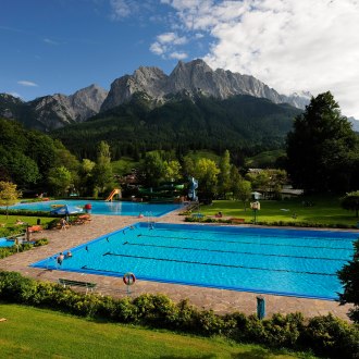 Zugspitzbad Grainau, © Touristinformation Grainau - Foto Ehn