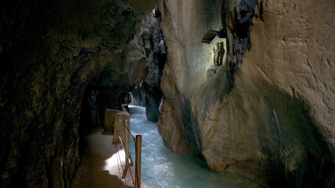 Madonna in the Partnach gorge, © Markt Garmisch-Partenkirchen