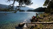 Eibsee mit Familie, © Tourist-Information Fotograf Ehn