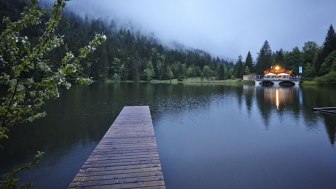 Pflegersee near Garmisch-Partenkirchen, © Gasthof Pflegersee- Foto Volker Neuroth