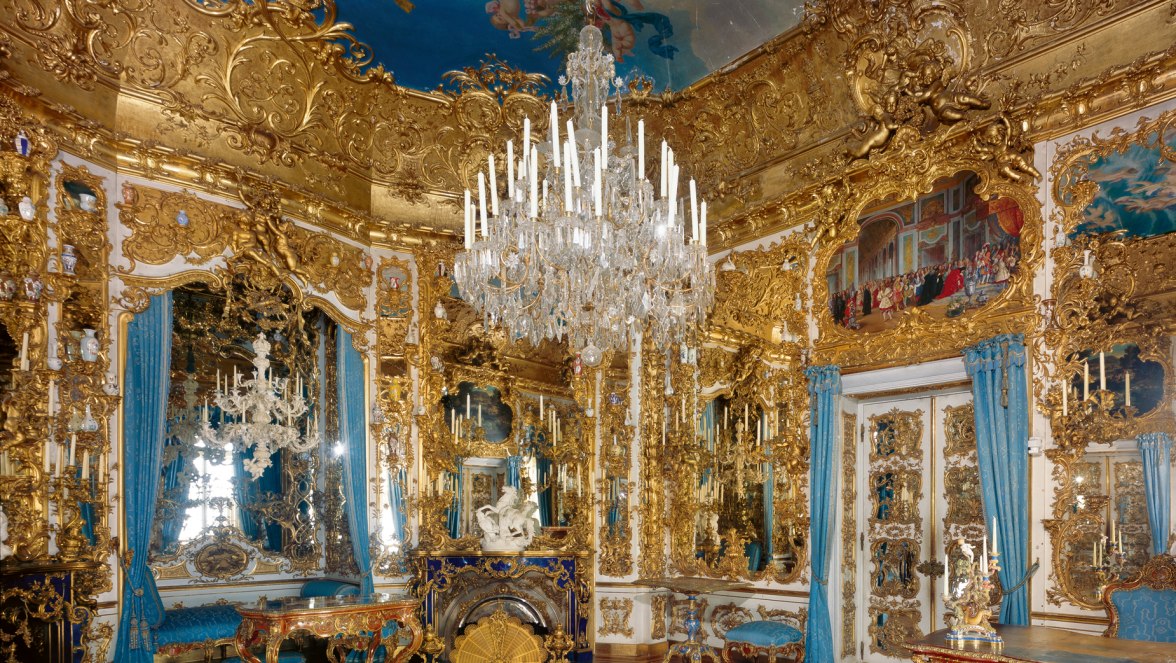 Schloss Linderhof Spiegelsaal, © Bayerische Schlösserverwaltung