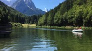 Riessersee in Garmisch-Partenkirchen, © Petra Vogt