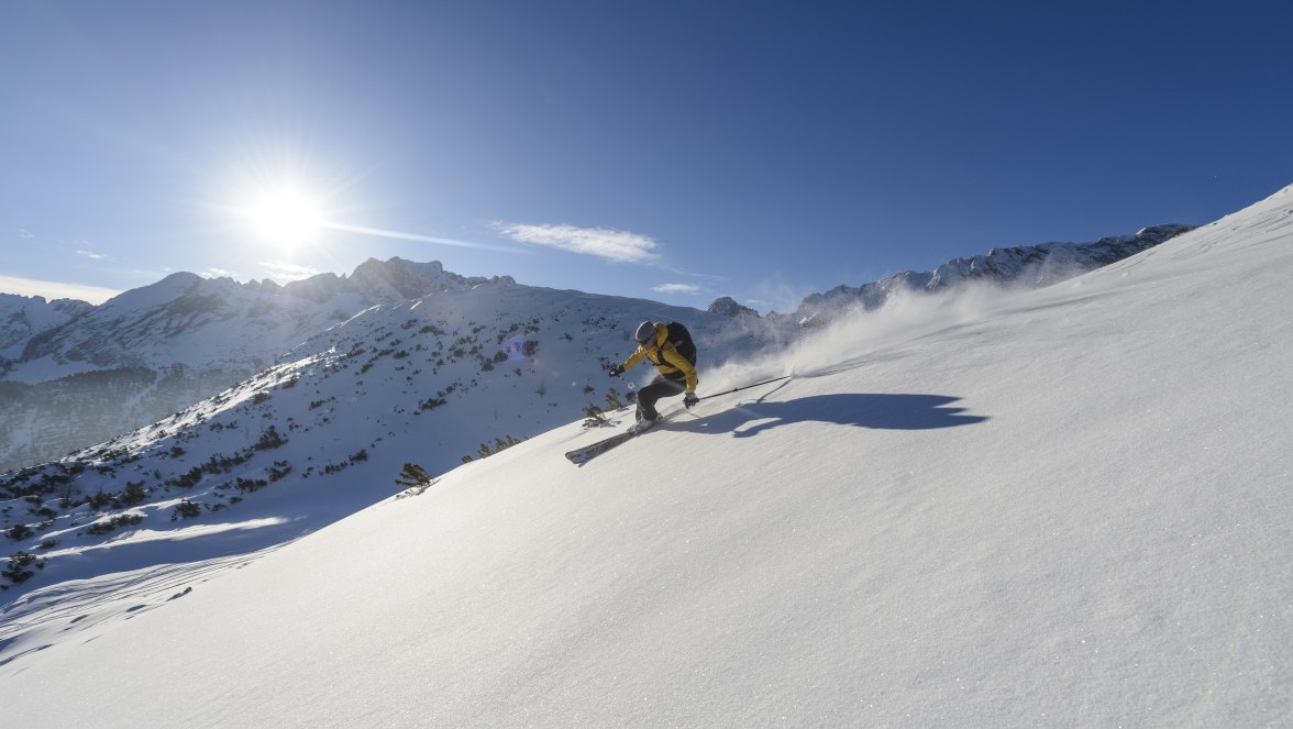 Skitouren im Zugspitzdorf Grainau, © Zugspitz-Region - Foto Ehn