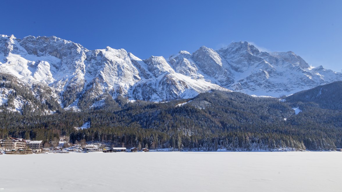 Eibsee winter, © Touristinformation Grainau - Foto Bäck