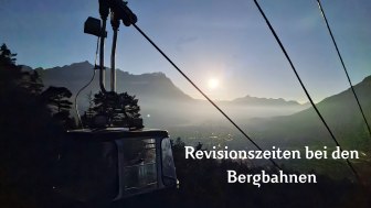 Revisionszeiten bei den Bergbahnen um Grainau, © Zugspitzdorf Grainau-H.O.