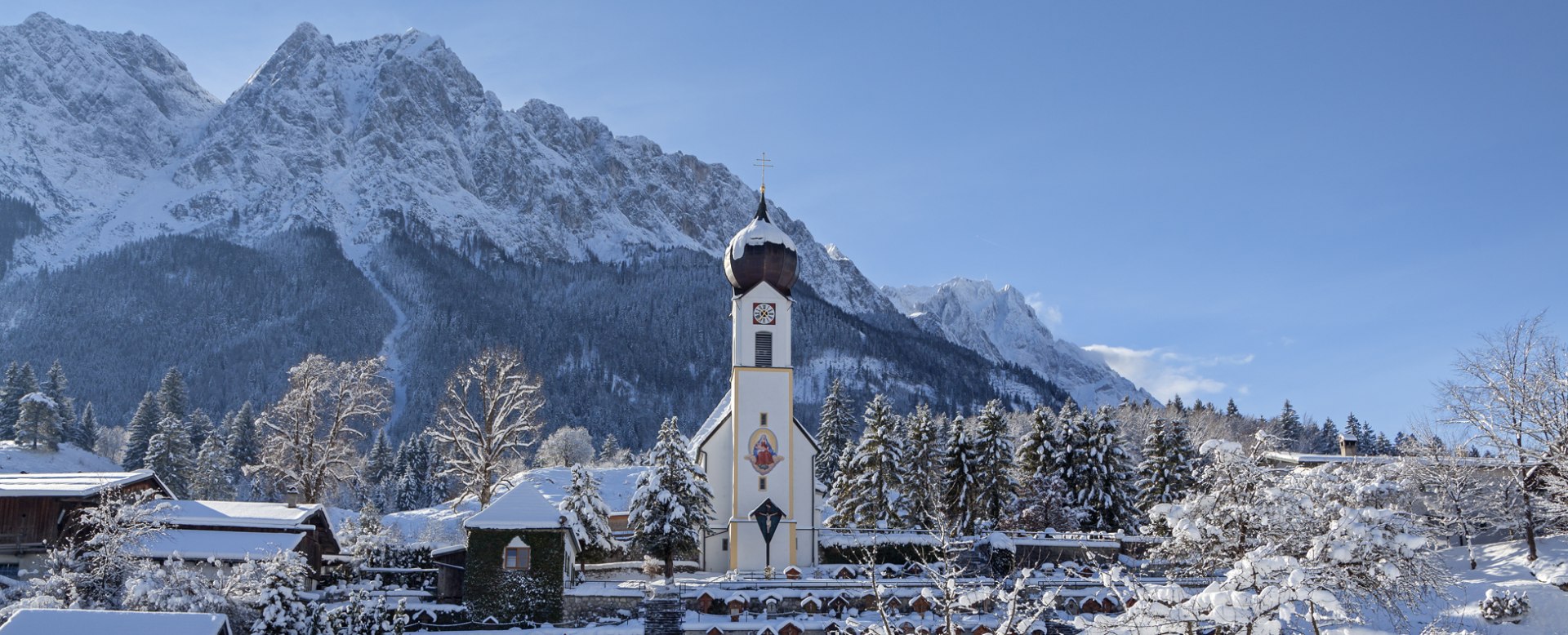 Zugspitzdorf Grainau in winter, © Touristinformation Grainau - Foto Bäck