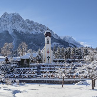 Zugspitzdorf Grainau in winter, © Touristinformation Grainau - Foto Bäck