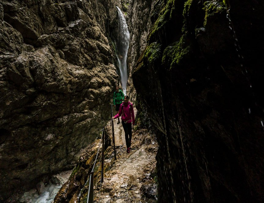 Höllentalklamm Gorge, © Zugspitzdorf Grainau - WEhn