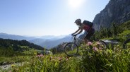 Mountainbiking in Grainau, © Zugspitzregion - Foto Ehn