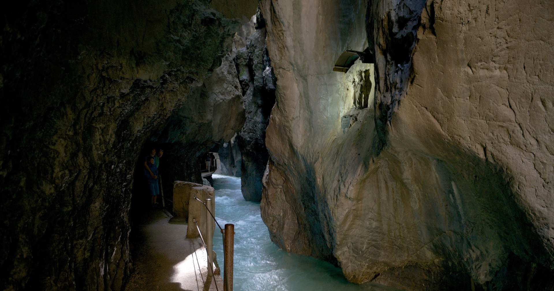 Madonna in der Partnachklamm, © Markt Garmisch-Partenkirchen