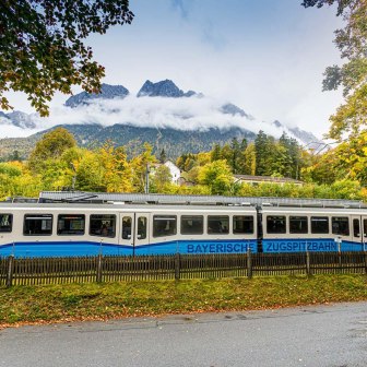 Bayerische Zugspitzbahn, © Zugspitzbahnhof Grainau@ZABT - Bernd Jaufmann