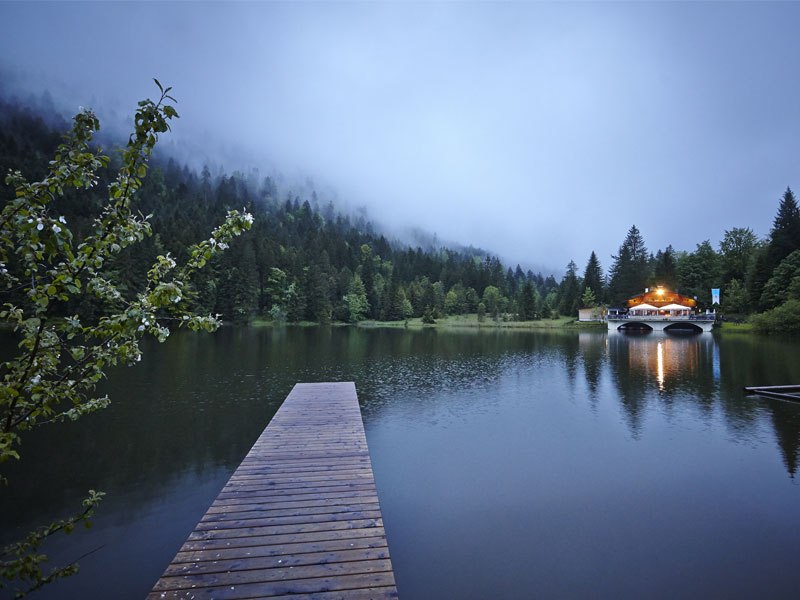 Pflegersee near Garmisch-Partenkirchen, © Gasthof Pflegersee- Foto Volker Neuroth