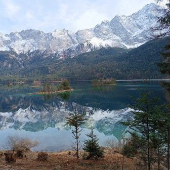 Eibsee im Frühjahr