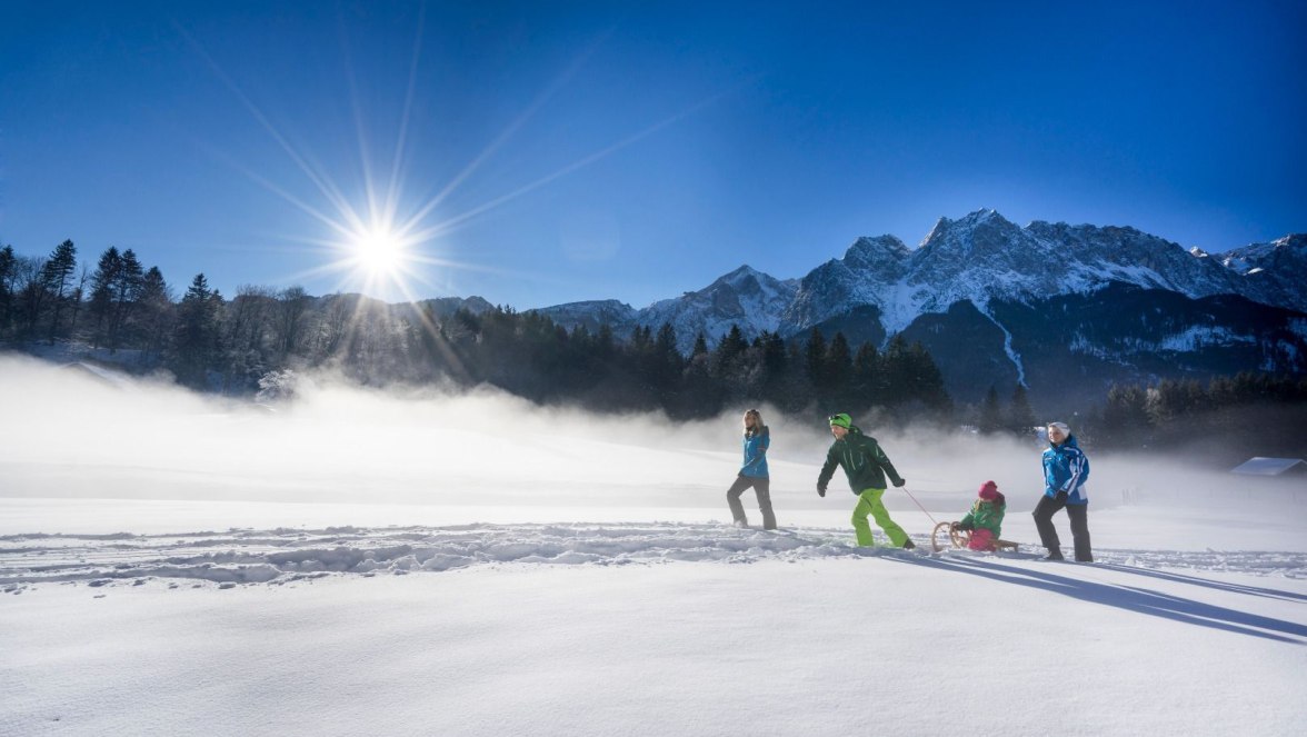 ZABT Familie Winterwandern Grainau 8.jpg, © Touristinformation Grainau