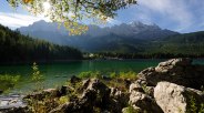 Eibsee mit Bergblick, © Tourist-Infomation Fotogtaf Ehn