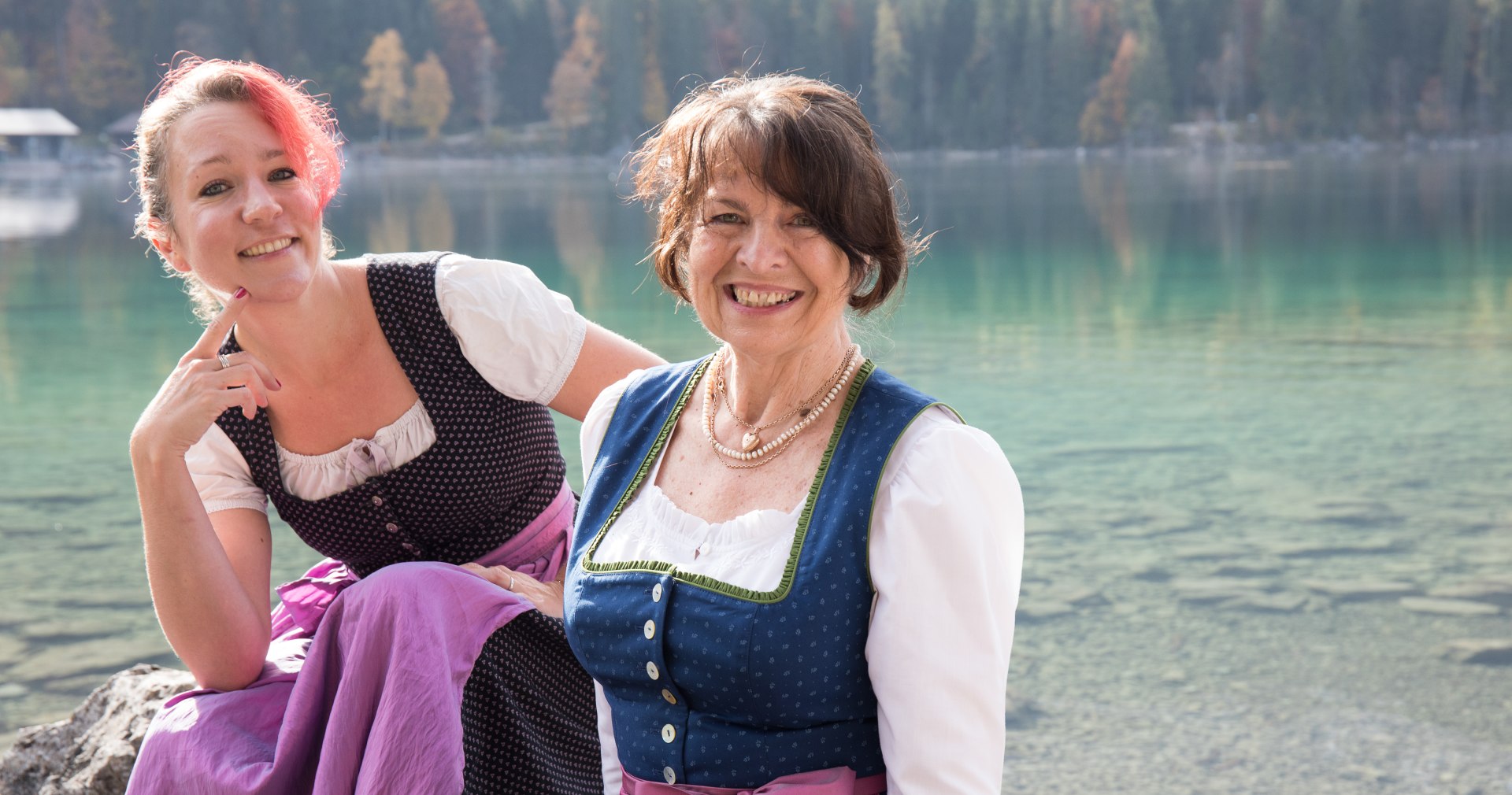 Autoren Henny Schübel und Rita Klaus, © Zugspitzdorf Grainau