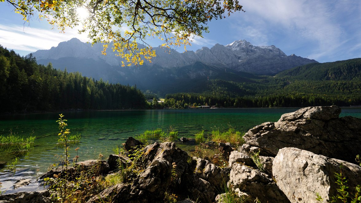 Eibsee mit Bergblick, © Tourist-Infomation Fotogtaf Ehn