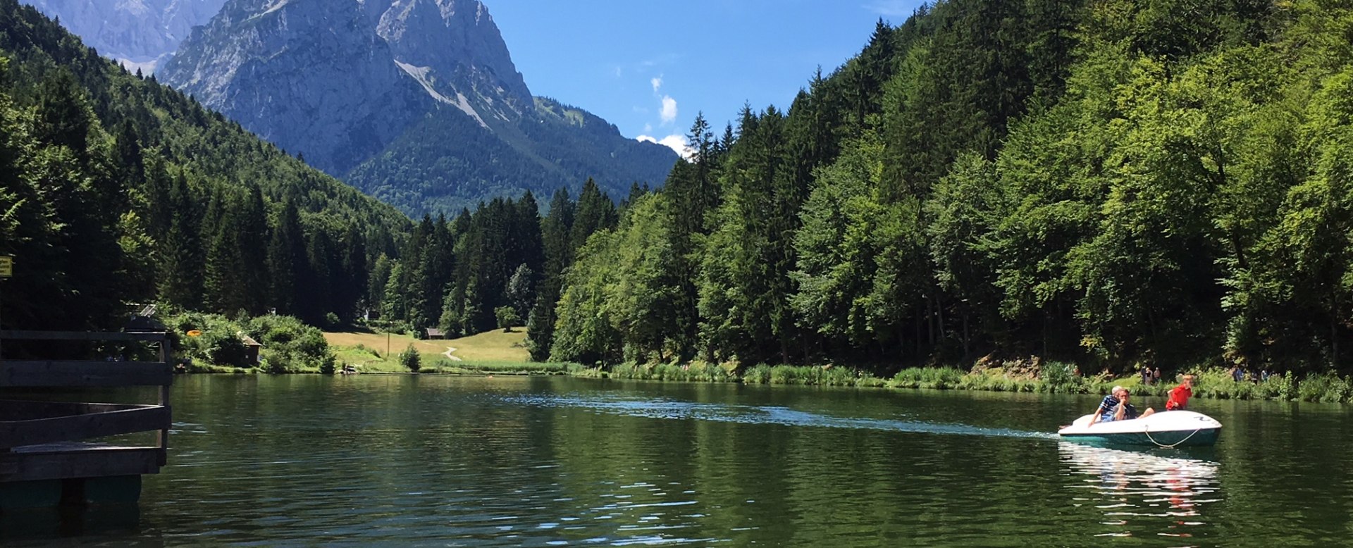 Lake Riessersee in Garmisch-Partenkirchen, © Markt Garmisch-Partenkirchen - Foto Gulbe