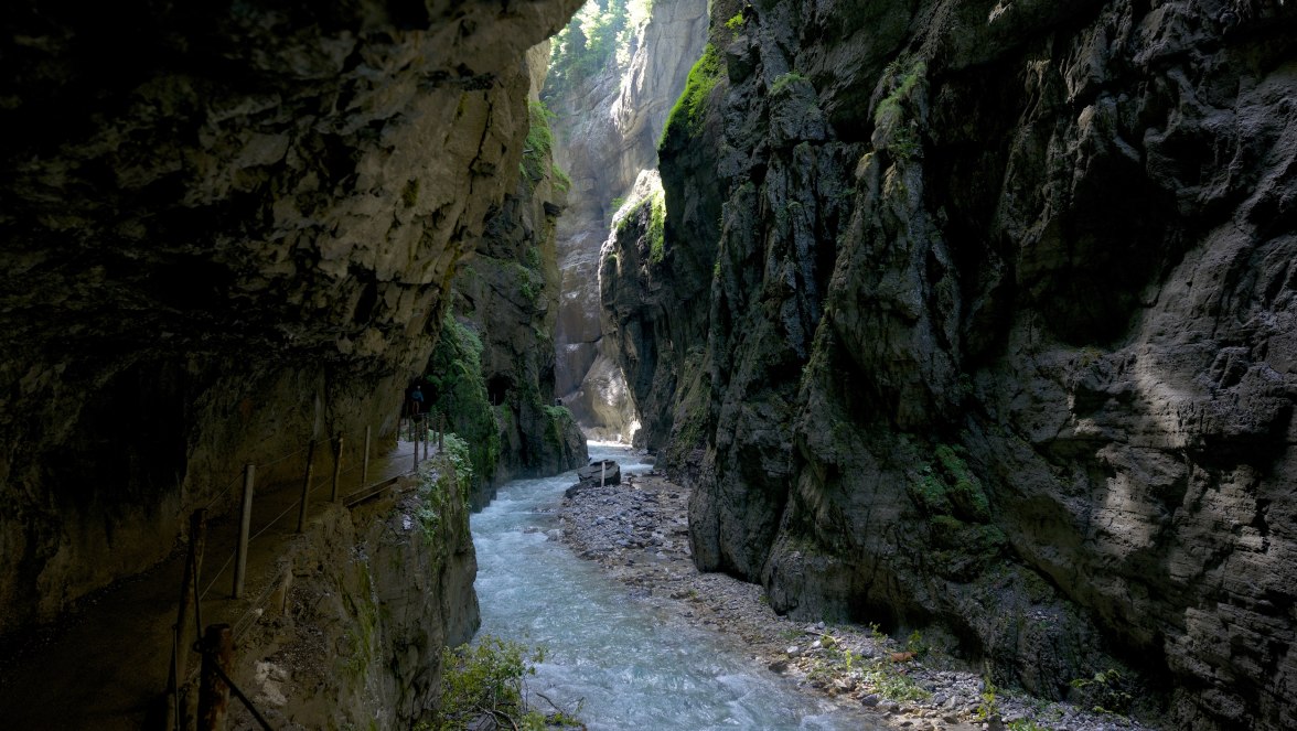 The Partnach gorge in Garmisch-Partenkirchen, © ZugspitzLand