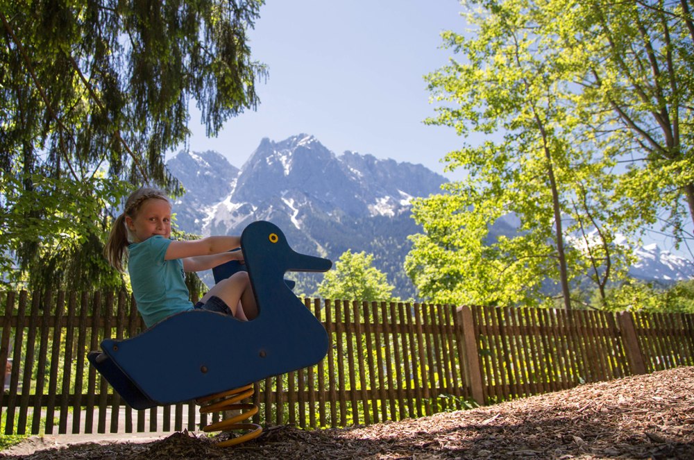 Spielplatz in Grainau, © Touristinformation Grainau - Foto Bäck