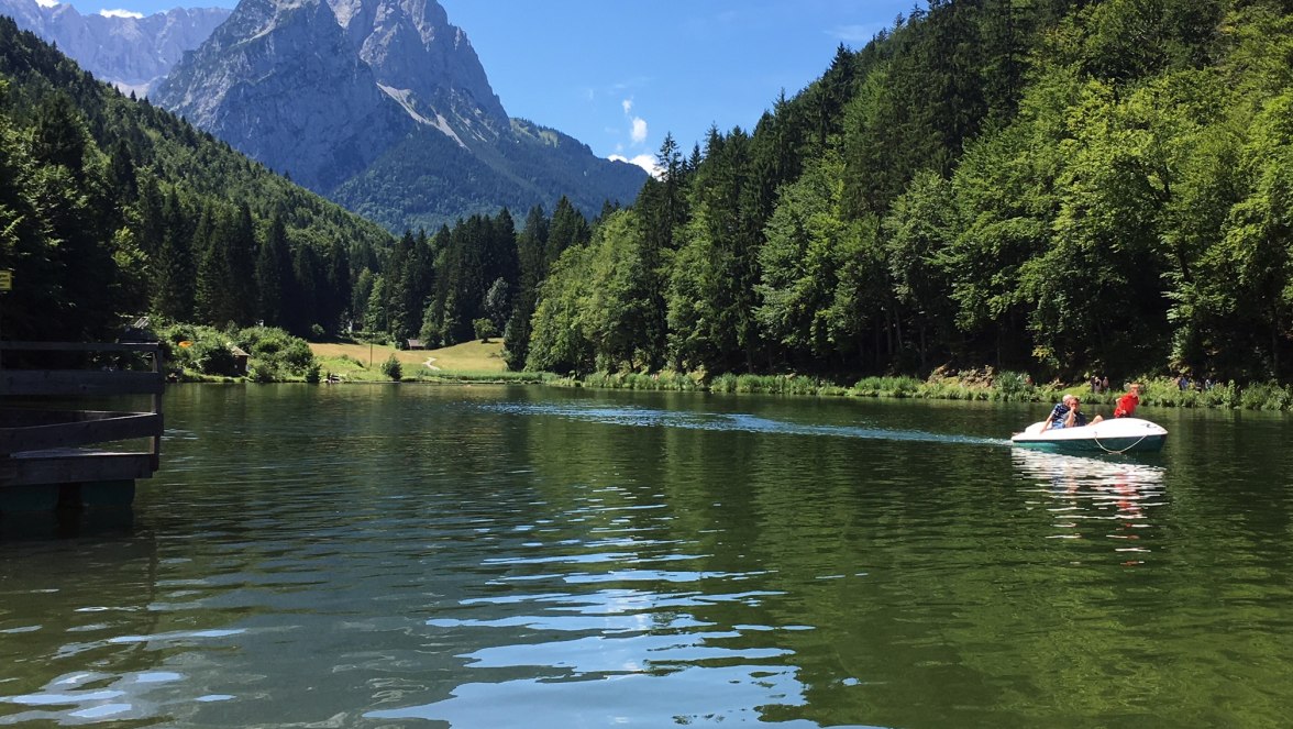 Riessersee in Garmisch-Partenkirchen, © Petra Vogt