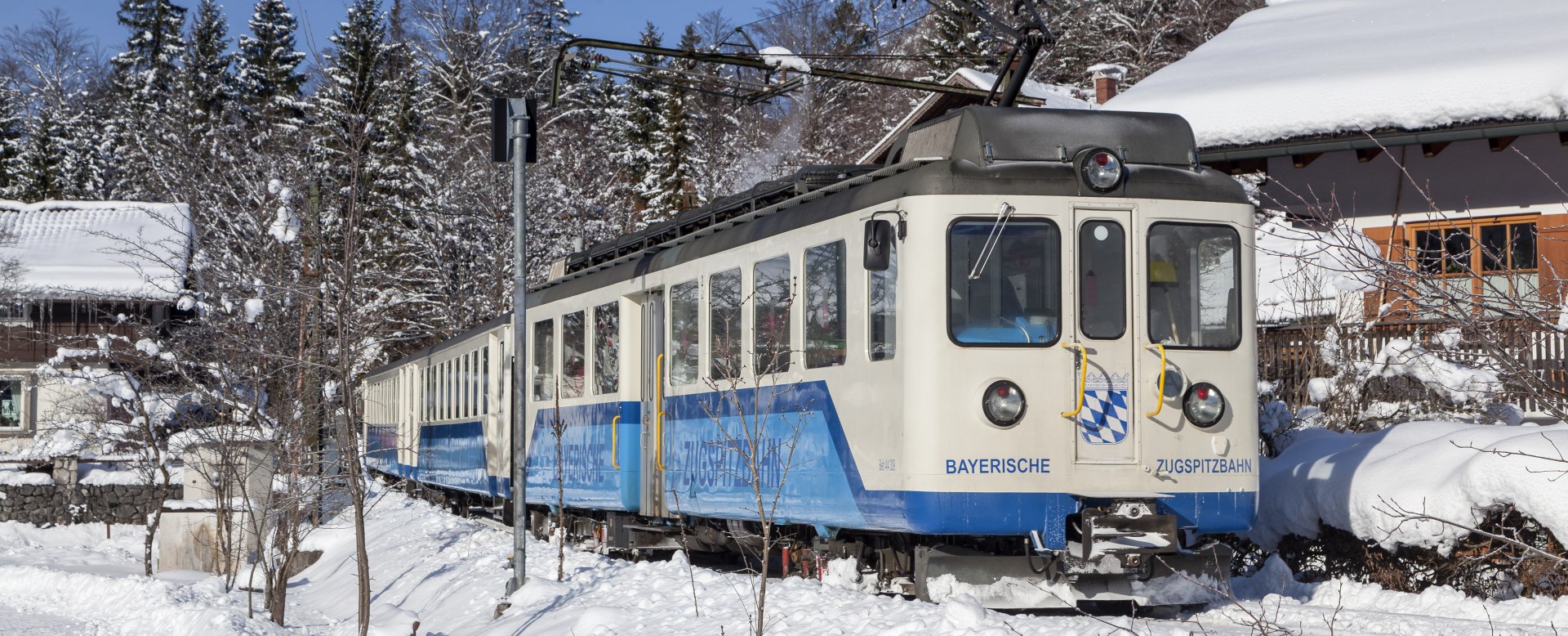 Cogwheel train winter, © Touristinformation Grainau - Foto Bäck