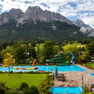 Zugspitzbad Grainau, © Touristinformation Grainau - Foto Mönch