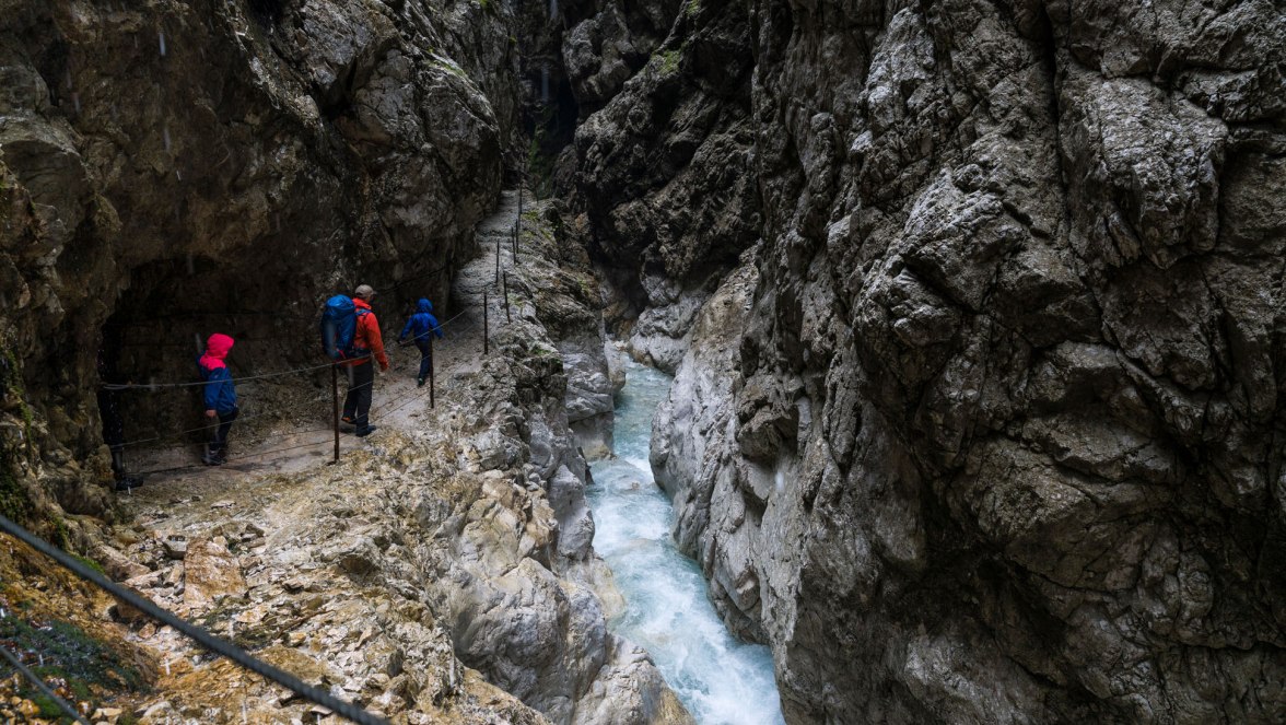 Höllentalklamm Gorge , © Zugspitzdorf Grainau - WEhn