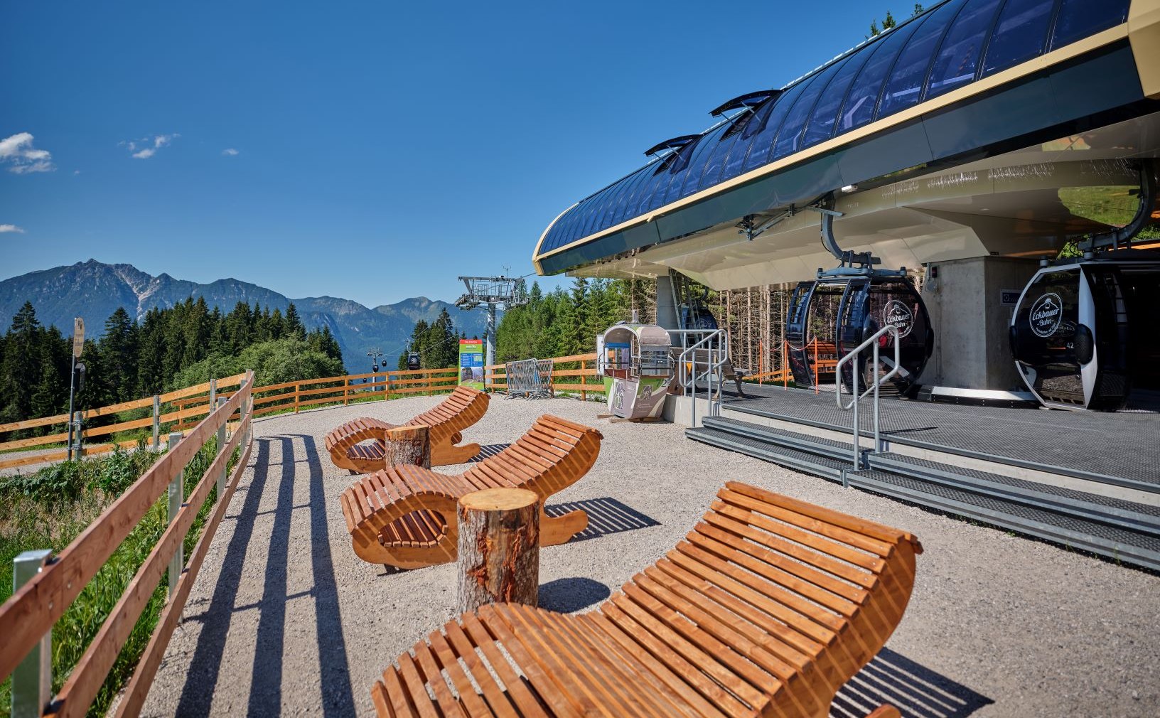 Eckbauer mountain station, © Eckbauerbahn - Marc Gilsdorf